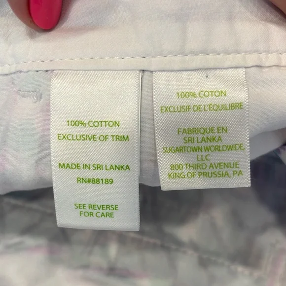 🐚 Lilly Pulitzer Pastel Seashell Oh Shelli Buttercup Shorts 🐚 - Picture 4 of 5